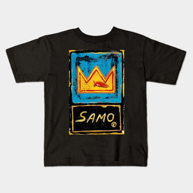 SAMO art Kids T-Shirt by Sauher